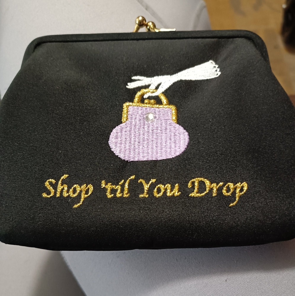 Black and Gold Women's Clutch